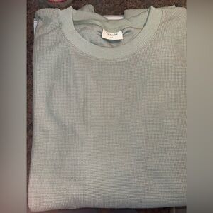 Comfrt Waffle Long Sleeve Shirt Unisex